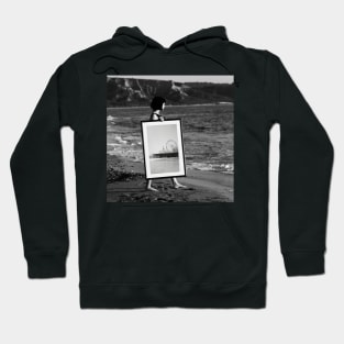 Santa Monica Pier Photo at the Beach Hoodie